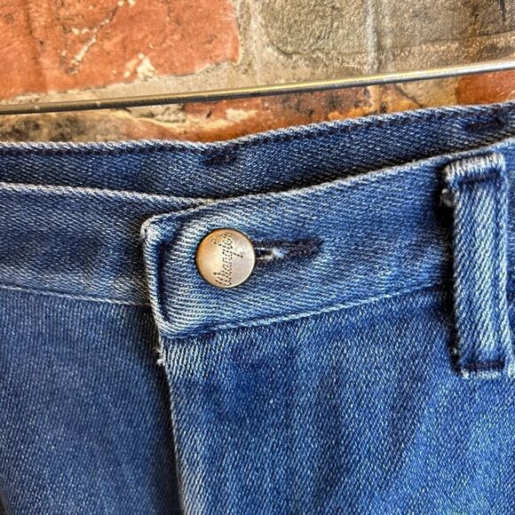 5 for $25🔥Women's Size 13/14 X 34 Denim Blue Wrangler Jeans - Picture 3 of 5